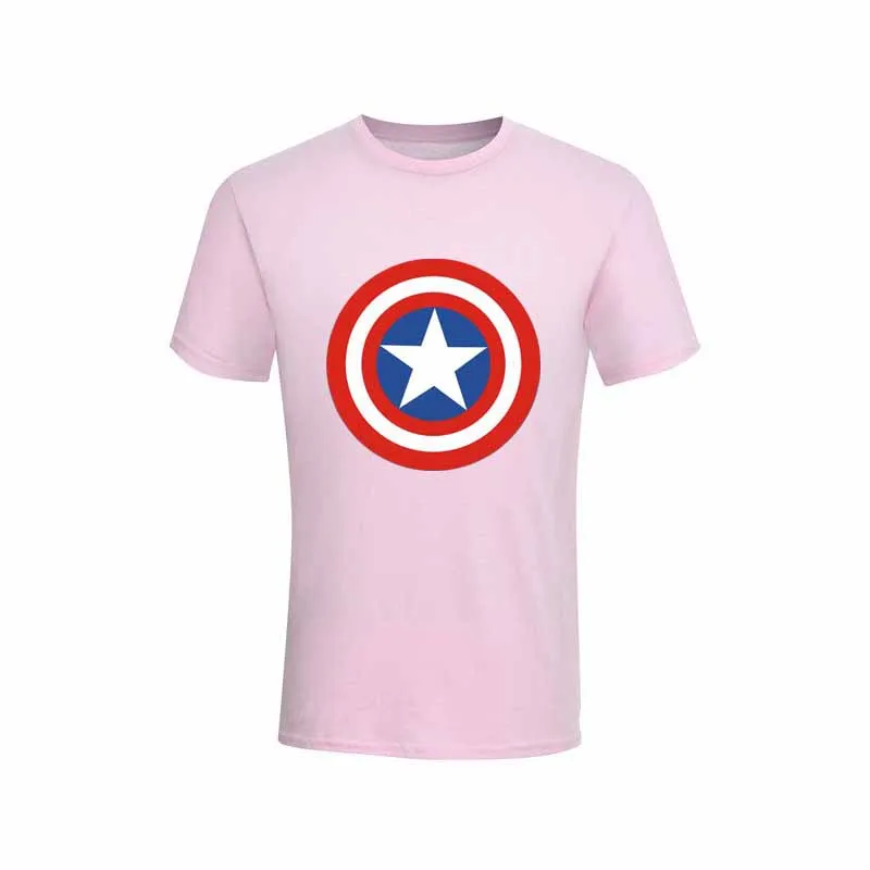 T-shirt Fashion U.S. Captain's Shield Men's Leisure T-shirt Summer New Cotton Short Sleeve loose summer T shirt for men tops tee
