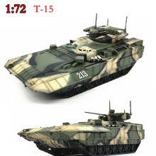 1: 72 русские T-15 фигурки солдат модель танка сплав шасси Коллекционная модель
