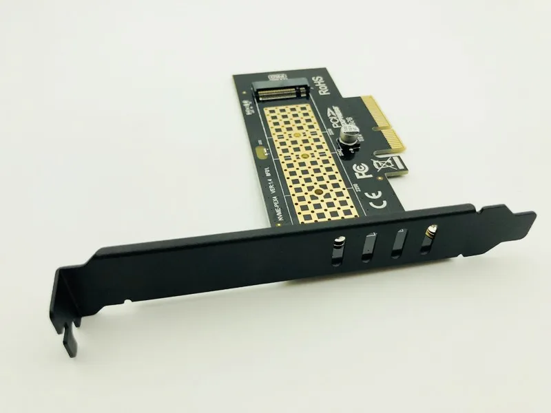 M.2 NVMe SSD NGFF к PCIE X4 адаптер M ключ интерфейсная карта Suppor PCI Express 3,0x4 2230-2280 Размер m.2 полная скорость хорошая новая распродажа