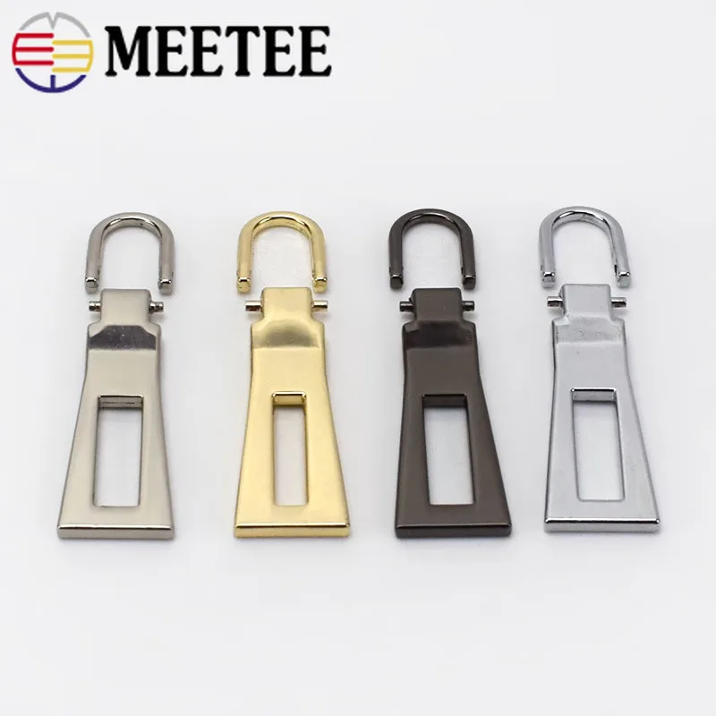 

5pcs Detachable Metal Zipper Pullers For 8# 10# 15# Zipper Sliders Head Zip Repair Kits Zipper Pulls Tab DIY Sewing Craft ZT110