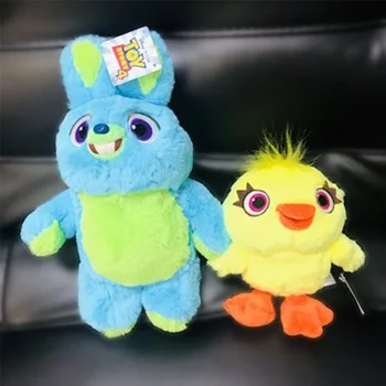 

High quality Movie Toy Story 4 Cute Cartoon Rabbit Bunny Duck Ducky Plush Toys Soft Stuffed Animal Dolls Gift for Kids Children