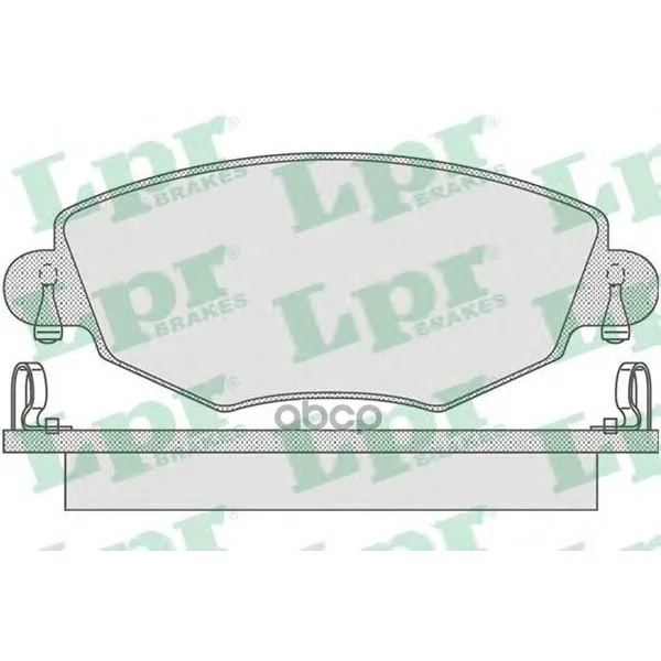 Колодки Тормозные Ford Mondeo 0007/Jaguar X-Type 01 Передние Lpr 05p865 Lpr арт. 05P865