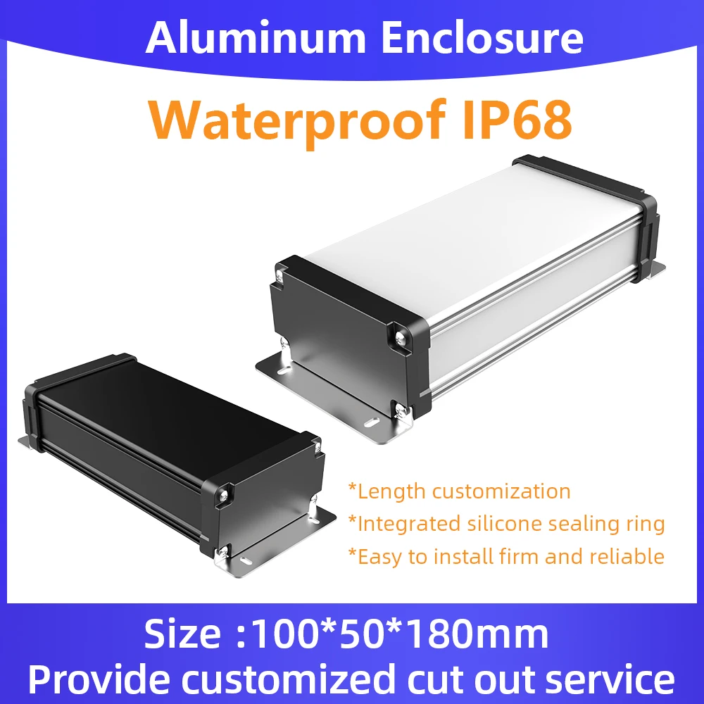 Водонепроницаемый корпус для электронного проекта индивидуальная Бесплатная доставка чехол инструмента Cnc