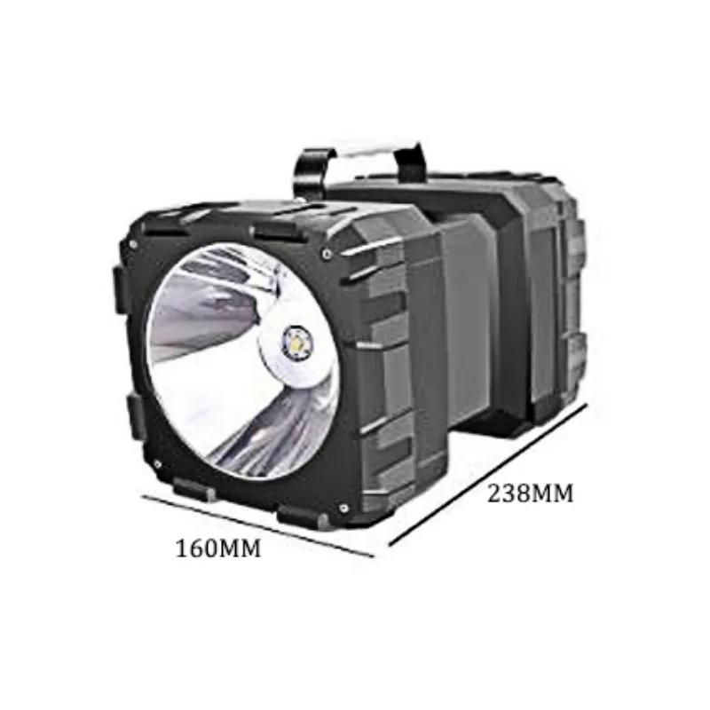 W846 238MM ABS двухсторонние фары Портативный прожектор P70 Светодиодный прожектор usb зарядка супер яркий Многофункциональный наружный фонарик - Испускаемый цвет: W846 238MM