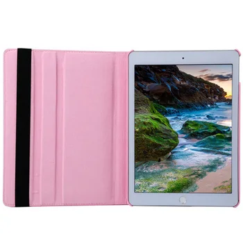 

Tablet PC Shell Rack Stand 360 Degree Rotating PU Leather Covered include Back Case Full Body Case for iPad Air Air 2
