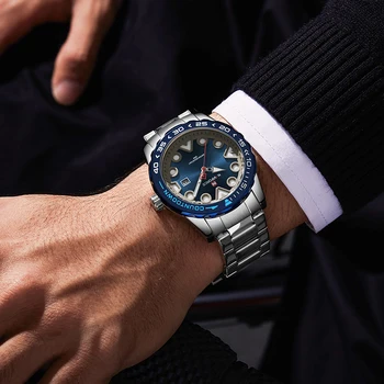 

NAVIFORCE Watch Waterproof Luxury Men Business-Clock Military Sport Top-Brand Relogio Masculino Men Wristwatch Full Steel Male