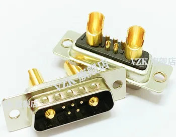 

Car Pin Gold-plated High-current D-SUB Wire 7W2 Male Head Heavy-duty High-current D-SUB Wire 5 2 Core Male
