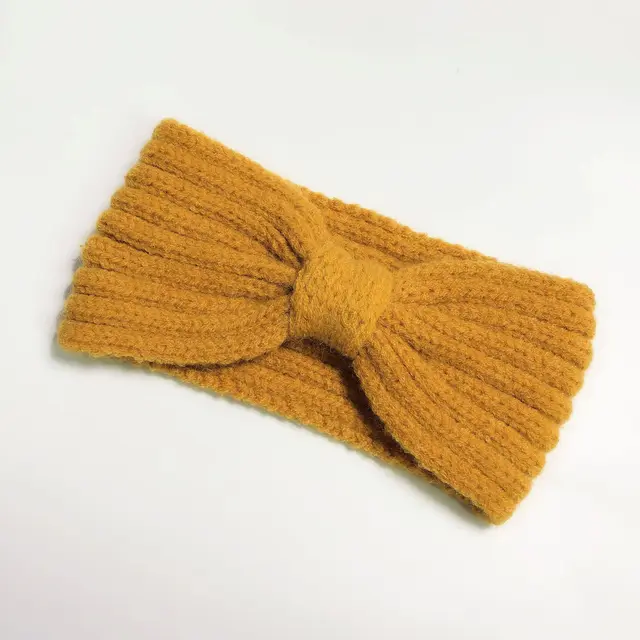 Winter Warm Headband for Women Woolen Knitting Headbands Wool Knitted Elastic Headband Headwear Girls Hair Band Hair Accessories AY15