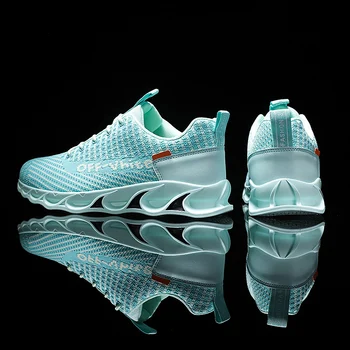 

Sports shoes men's new summer fly woven breathable non slip running shoes men's fashion trend student youth men's shoes