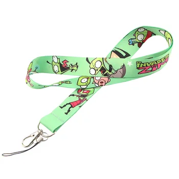 

20pcs/lot Intruder's Lanyard Car Key Hang Rope ID Card Badge Holders Mobile Phone Customizable Neck Straps AT1099