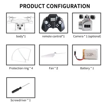 

RC drone SMRC S10 2.4G RC Quadrocopter Drone With 720P HD Camera FPV WIFI Quadcopter Professional Remote Control Aircraft