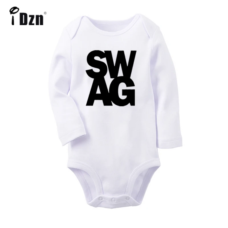 Выжившая розовая лента борьба с раком SWAG symbol дизайн Новорожденный ребенок боди малыша комбинезоны с длинными рукавами одежда из хлопка