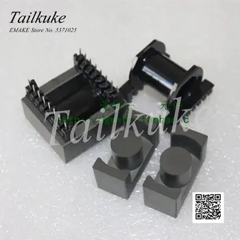 

EC4220 magnetic core supporting horizontal skeleton 8+8 transformer core PC40 material EC42*20 ferrite core