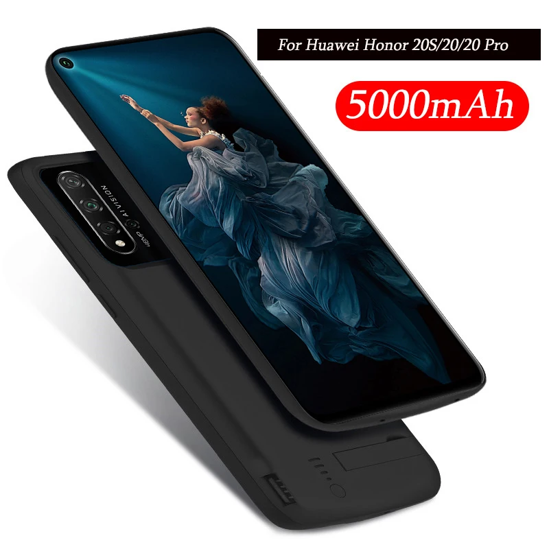 Высокое качество, 5000 мАч, внешний аккумулятор, чехол для huawei Honor 20 S, запасная батарея, зарядка для Honor 20/20Pro, чехол для батареи