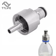 TTLIFE домашняя Пивоваренная пивная карбонационная крышка 5/16 дюймов Барб шариковый замок СО2 карбонатор воды сока для пластиковых бутылок шаровые разъемы