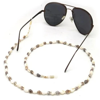 

Fashion Small Conch Beaded Reading Glasses Chain Women Sunglasses Rope Eyeglasses Lanyard Strap Cord Holder Eyewear Accessories