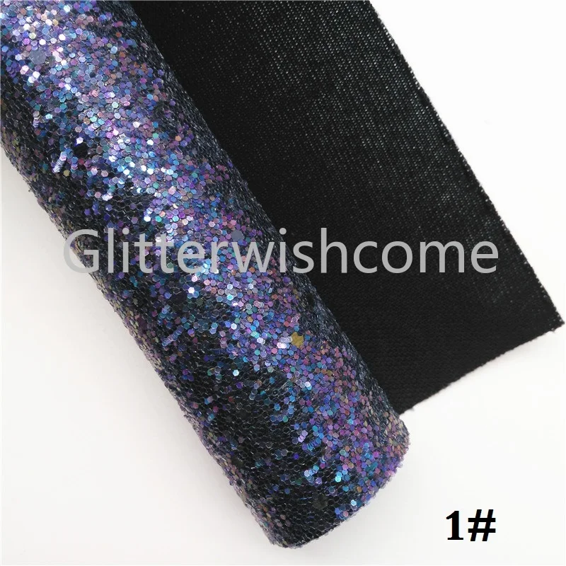 Glitterwishcome 21X29 см А4 Размер синтетическая кожа, плотная блестящая кожа, искусственная ткань из искусственной кожи винил для бантов, GM688A
