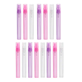 

15pcs Small Spray Bottles Perfume Sub Bottles Makeup Sample Containers Cosmetic Bottles for Home Outdoor (2ml Random Color)