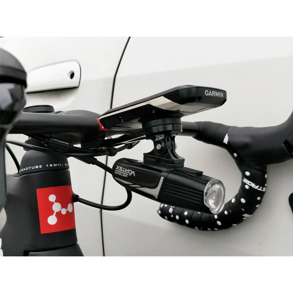 Интегрированное крепление для компьютера из 7075 сплава для GARMIN Edge 800 820 520 Bryton Rider IGPSPORT GOPRO светильник держатель