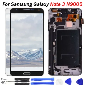 

For Samsung Galaxy Note 3 LCD Display N9005 Display Touch Screen Digitizer Assembly For Samsung Note3 Display LCD Frame tool