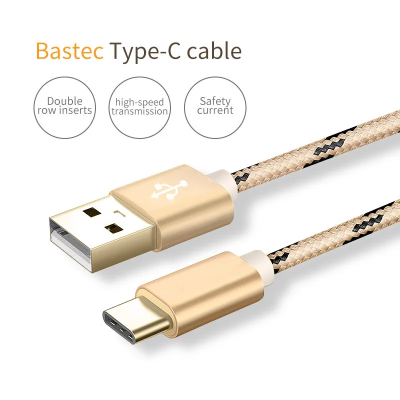 1/2M 3A usb type-C кабель для Xiaomi Redmi Note 7 USB-C для быстрой зарядки мобильного телефона type-C кабель для samsung Galaxy S9 S8 Plus S10