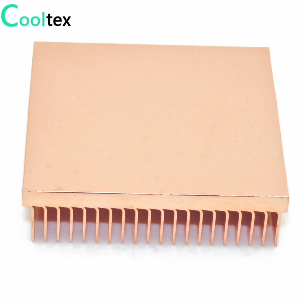 Dissipador de Cobre Puro para Chip Eletrônico Skiving Fin Dissipador de Calor Faça Você Mesmo Led ic Cooling Cooler Oferta Especial - Imagem 6