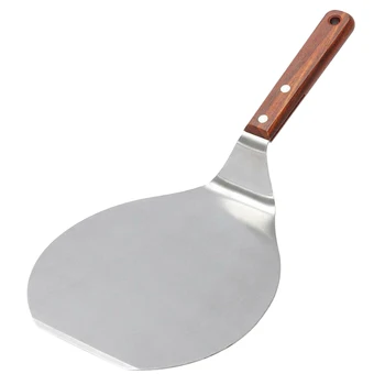 

1PC Stainless Steel Pizza Peel Shovel Spatula Cake Lifter Paddle Tool Large Size