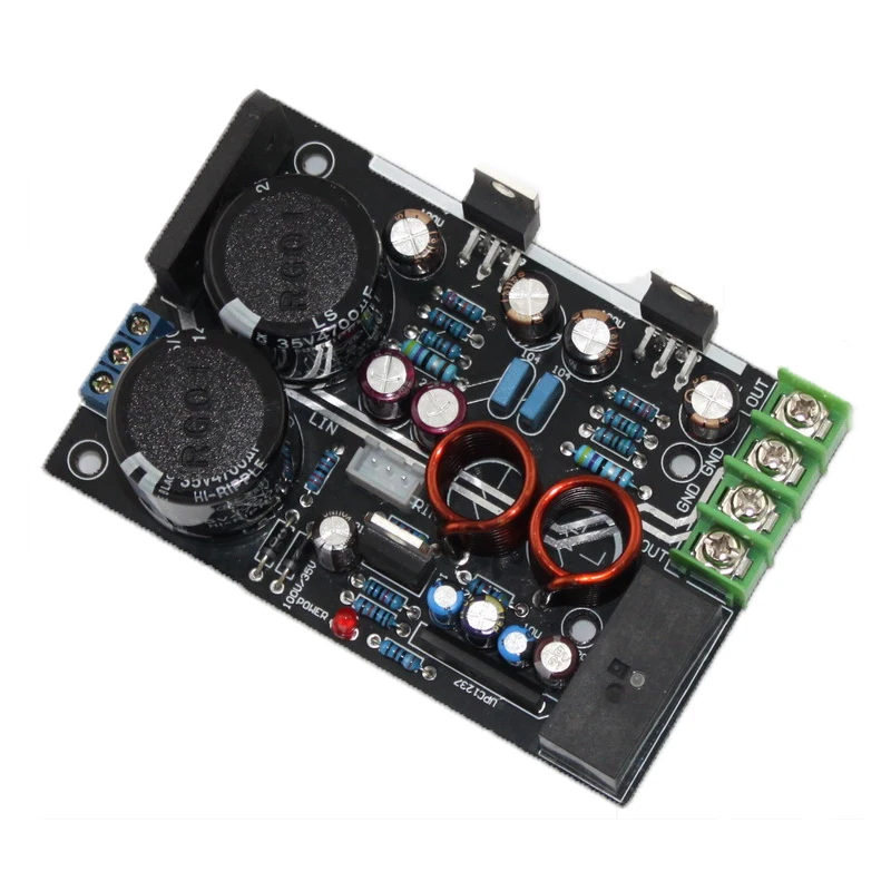 Используется схема защиты динамика C1237 BTL 20 Гц-20 кГц AC15V-0-15V 25 Вт * 2 LM1875 0 домашняя