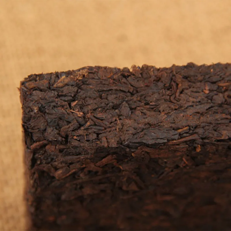 Юньнань старый спелый пуэр чай кирпич сделано 2009 пуэр материал древнее дерево шу пуэр 250 г