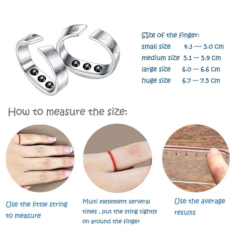 Anti Snore sleep Ring Magnetic Therapy Acupressure Treatment Against Snoring Device Snore stop Stopper Finger Ring Sleeping Aid 4