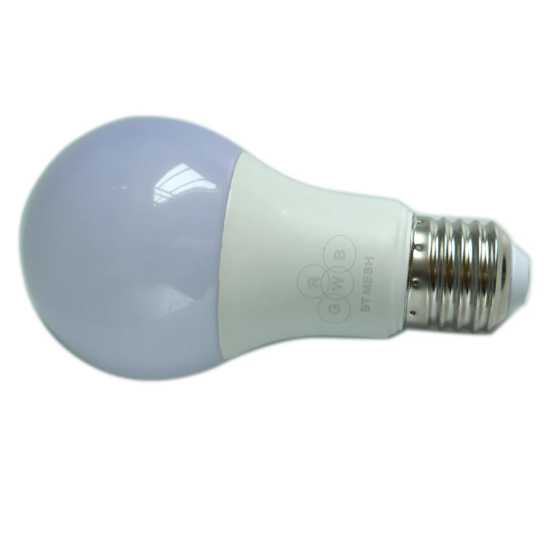 2018 New 4.5W E27 RGBW led light bulb Bluetooth 4.0 mesh smart lighting lamp color change dimmable AC100-240V for home hotel ktv