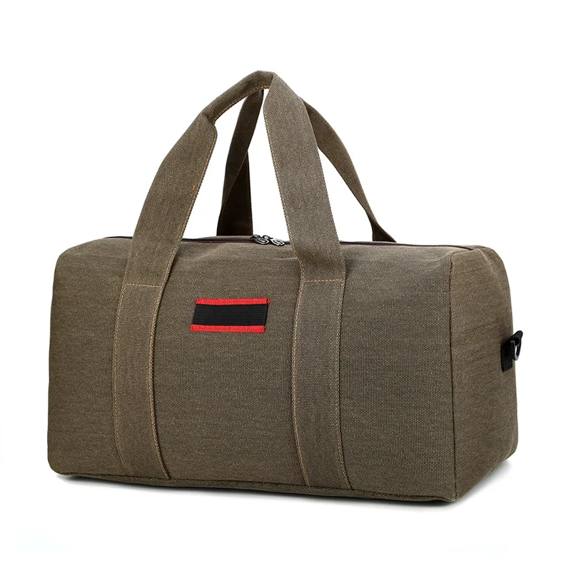 Мужская Холщовая Сумка для путешествий, большая вместительность, Женская дорожная сумка для багажа, спортивная сумка для фитнеса, сумка для путешествий, спортивная сумка, bolsa de viagem - Цвет: brown
