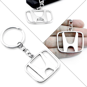 

Car Logo Metal Sliver Car Key Ring Car badge Keychain for Hondas CBR300RR CBR600RR CBR1000RR CBR500R CBR650F VFR800 1200 VTX1300