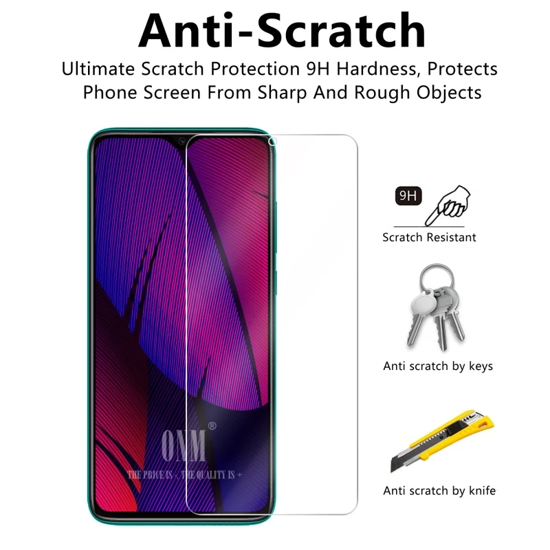 Закаленное стекло для Xiaomi Redmi Note 8 T/Note 8 Pro, защита экрана 2.5D 9 H, закаленное стекло для Redmi Note 8, защитная пленка