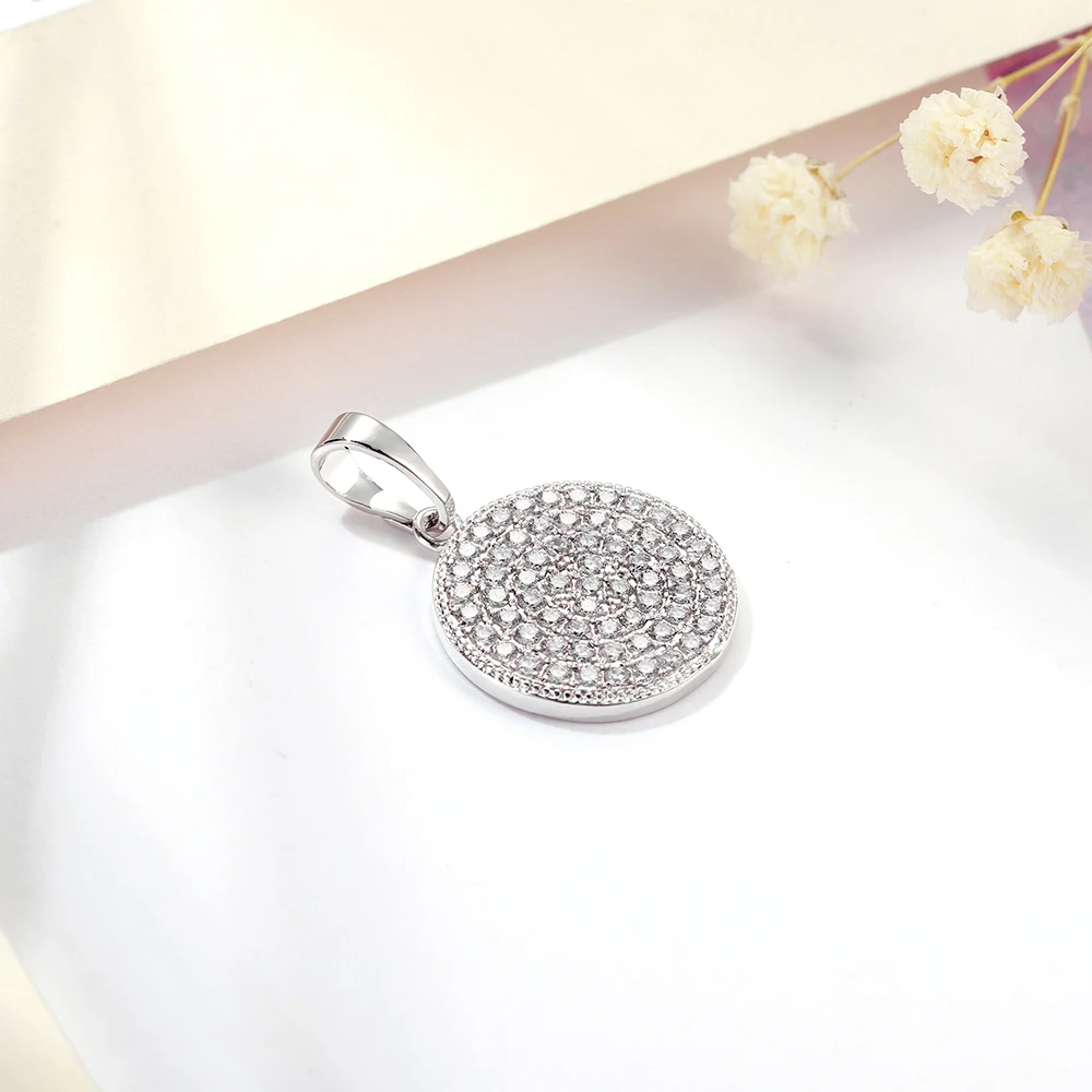 Хит продаж простая Маленькая подвеска из циркона аксессуары корейские
