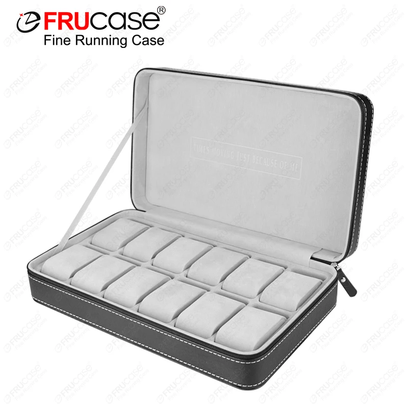 FRUCASEWatchBoxPULeatherWatchCaseWatchStorageBoxforQuartz