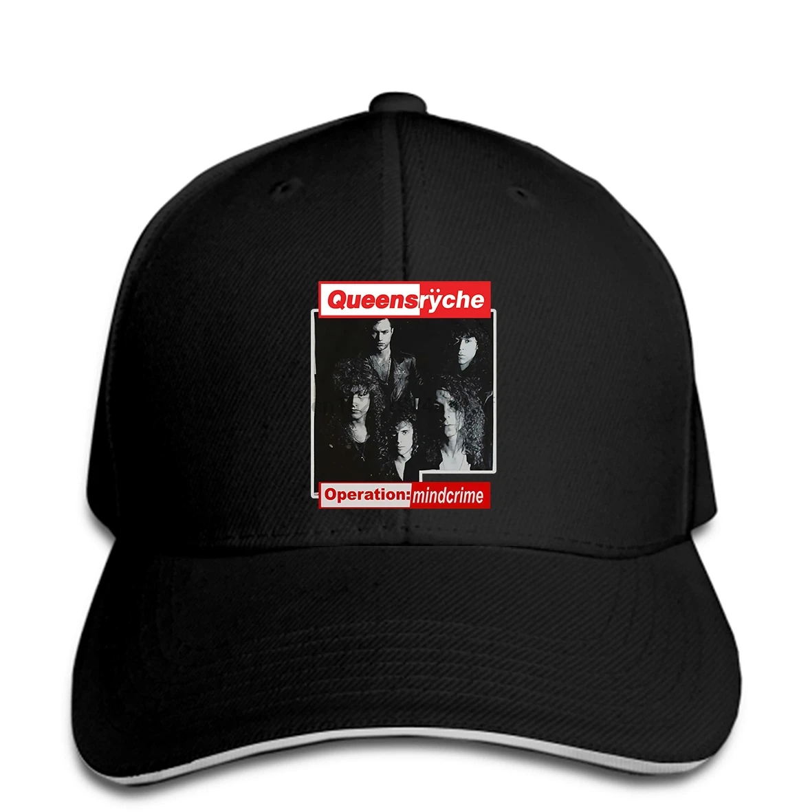 Бейсболка Queensryche operation Mindcrime Concert TOUR '88 Reprint Usa Hat Peaked cap