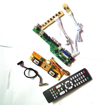

For LTM170EH-L01/L05 VGA HDMI AV USB T.V53 controller board Remote+Inverter+keyboard LCD display panel 4CCFL 30Pin LVDS DIY kit