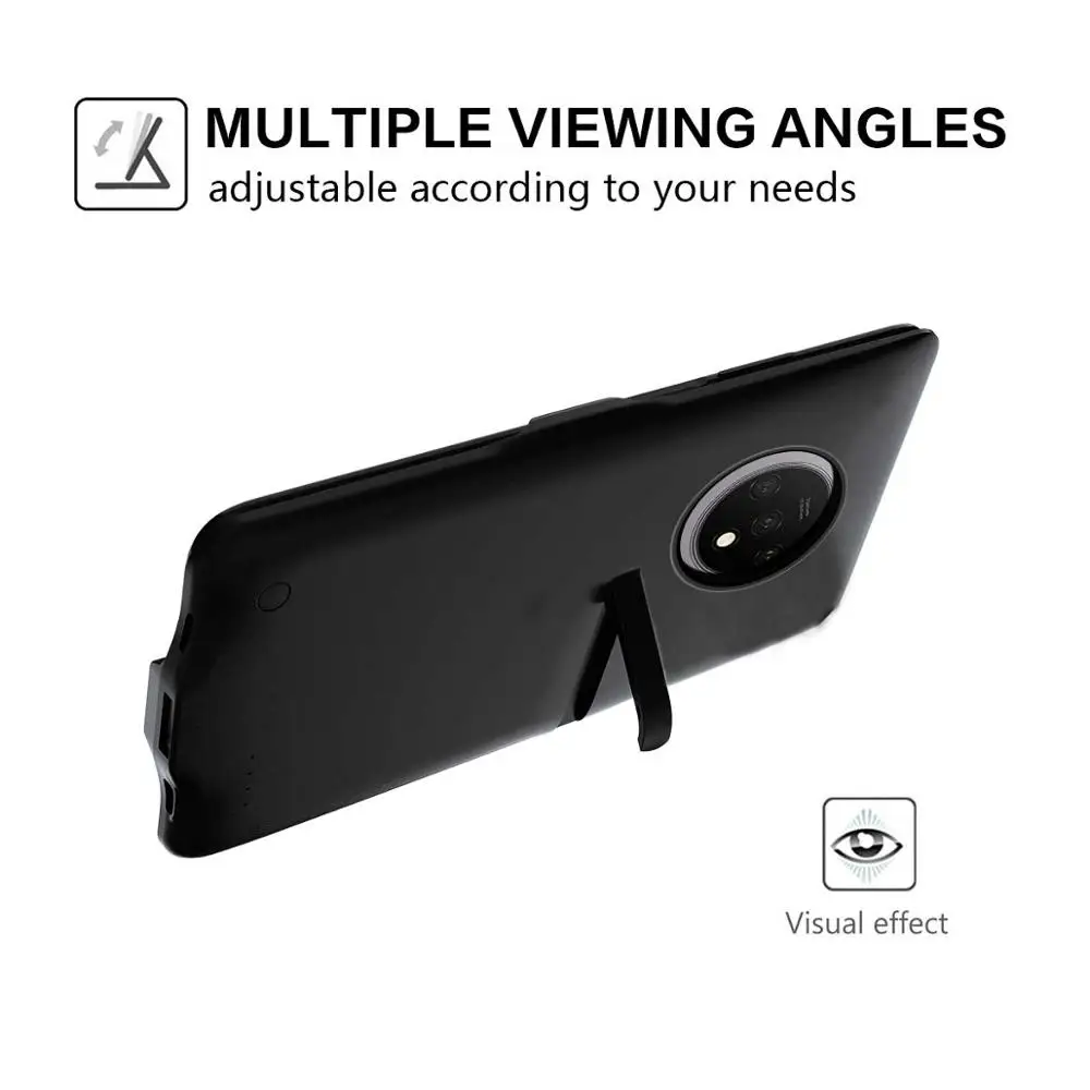 6500 мАч чехол для зарядного устройства для OnePlus 7 T Расширенный резервный внешний аккумулятор чехол для зарядки для One Plus 7 T OnePlus 7 T чехол для аккумулятора