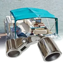 Морская Моноволокно раздвижная втулка со специальным локоть Выдвижная крышка набор 25 мм тент зонтик трубка соединение фиксирующее соединение