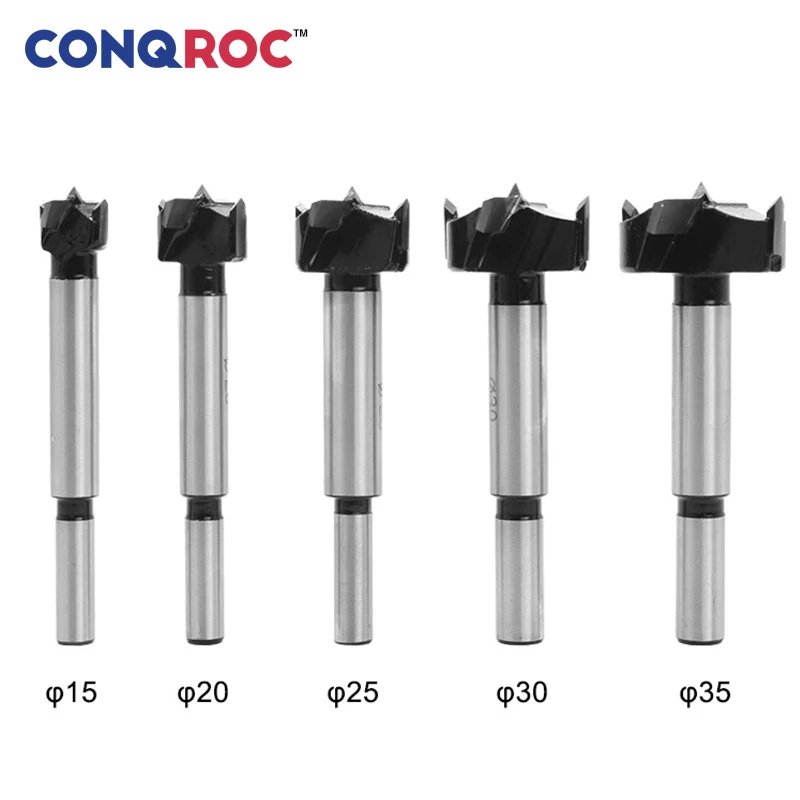 5 шт., профессиональное сверло форстнера для дерева, набор сверл, самоцентрирующееся отверстие, пила, резак Forstner, сверло из сплава для шарнирного окна