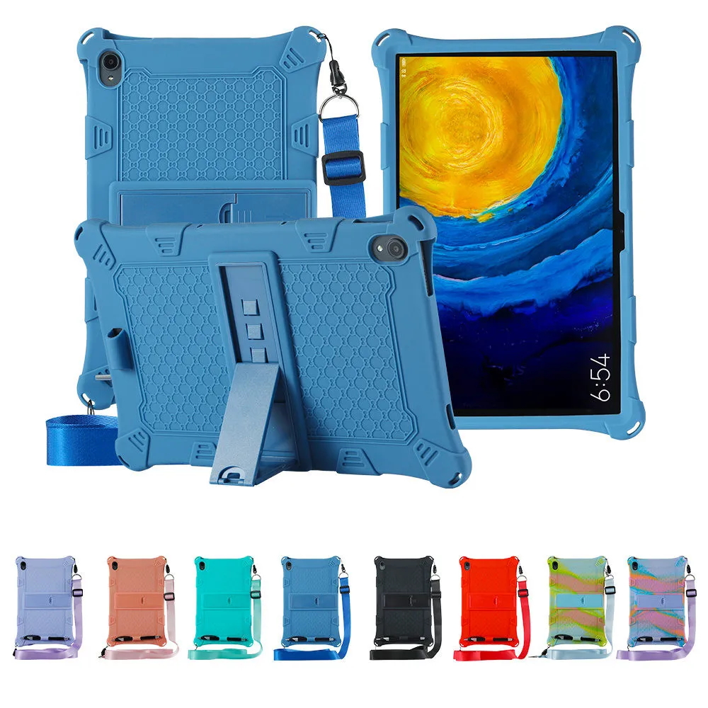 Silicone Case For Lenovo Tab P11 TB-J606F 11inch Shockproof Stand Tablet Cover Xiaoxin Pad Soft Protct Fundas | Компьютеры и офис