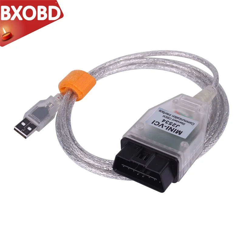 

for Toyota MINI VCI J2534 V14.10.028 FT232RQ for Toyota TIS Techstream OBD2 Mini VCI Lexus Mini-vci Diagnostic OBD2 Scanner