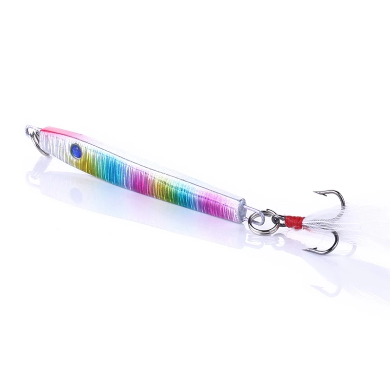  10pcs/set Fishing Lures Reusable Casting Jig Lure Fishing Hard Bait Isca Artificiais Pesca Sea Wobb