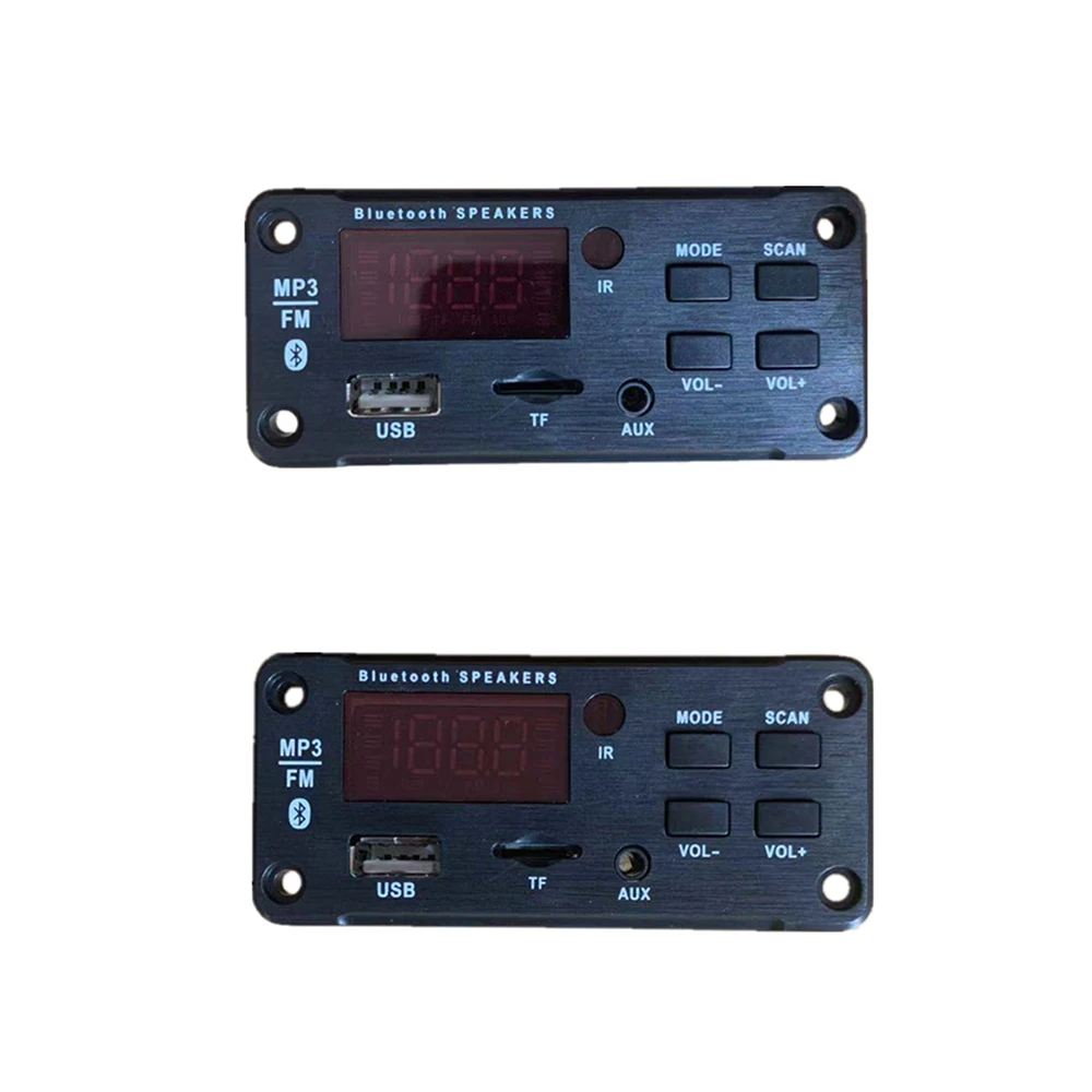 Автомобильный USB Bluetooth Hands-free MP3-плеер встроенный MP3 декодер плата модуль с дистанционным управлением USB FM магнитола с AUX для автомобиля