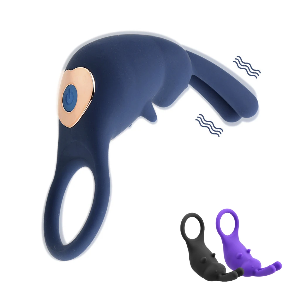 Vibrating Male Delay Ring For Clitoris Stimulation And Pleasure_voghion.com