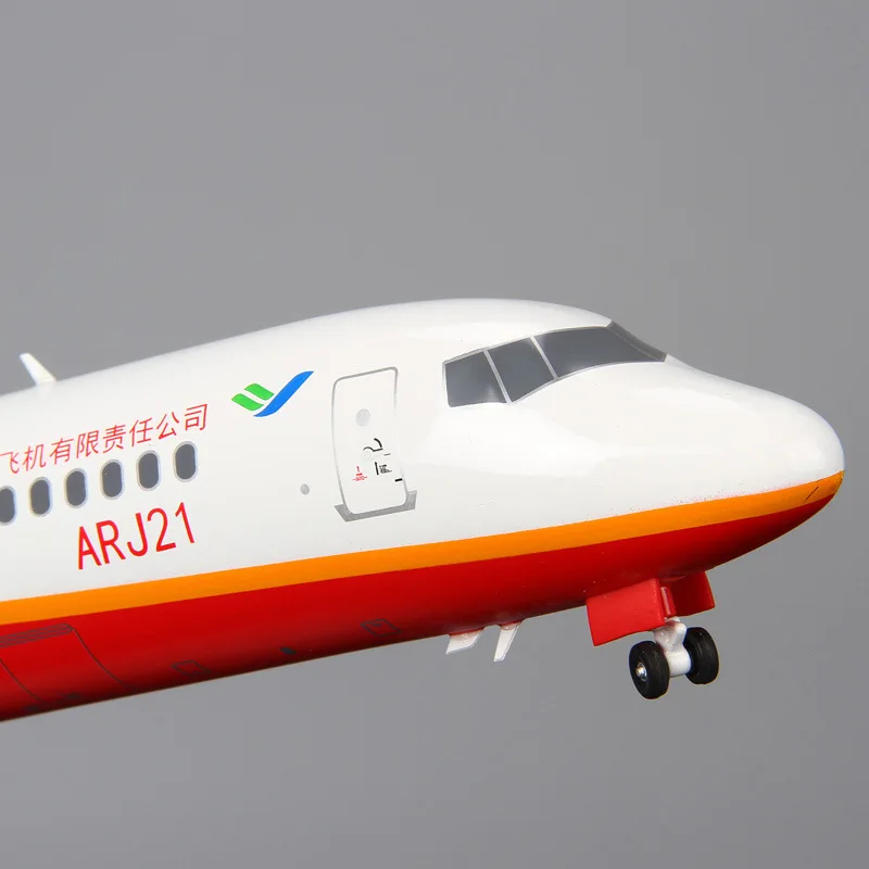 Terebo Металл 1:100 авиация ARJ21 пассажирский самолет модель для симуляции самолета подарок, аваиция коллекция украшений