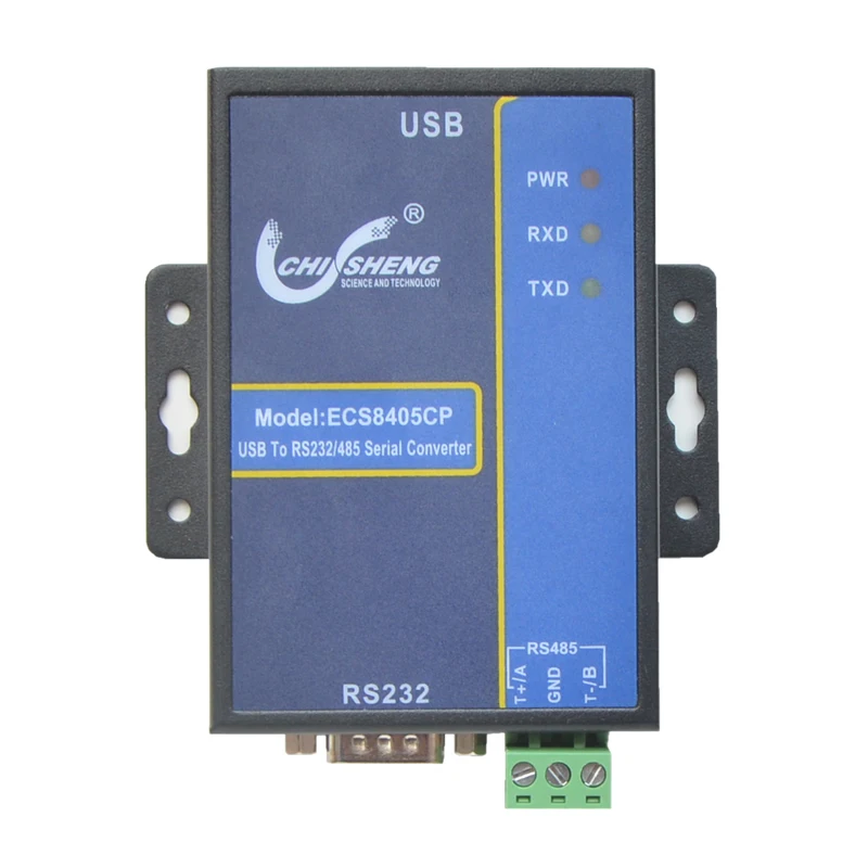 ECS8405CP промышленного класса USB к RS232/485 последовательной линии USB-com фотоэлектрический тип изоляции
