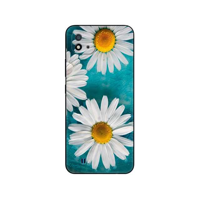 Realme C11 2021 2020 Case Soft Silicon Back Cover For OPPO RealmeC11 C 11 Phone Case RMX3231 RMX2185 6.5inch black tpu case