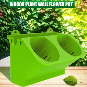 

Modular Type Flower Pot for Wall Indoor Outdoor Flower Pot Vertical Wall Mount Hanging Flower Pot Balcony Garden Home Decor B88